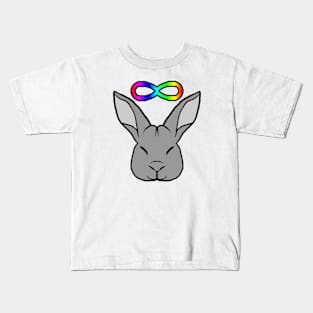 Neurodiverse Bunny Kids T-Shirt